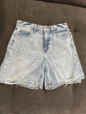 Rewash Light Blue Denim Shorts